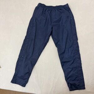 Vintage 90s USA Olympic Tearaway Pants Mens L 36-38 Navy Snap JCPenney Barcelona